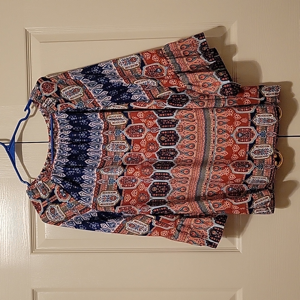 3/$18 - Bohemian Flowy Top